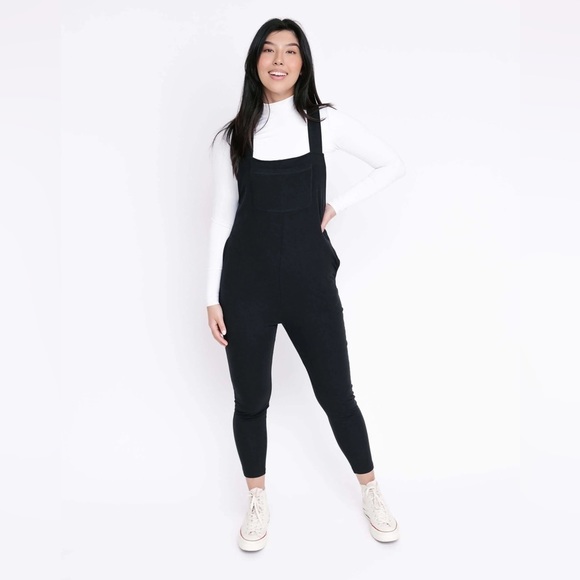 Smash + Tess Romperalls in Midnight Black - Picture 1 of 14